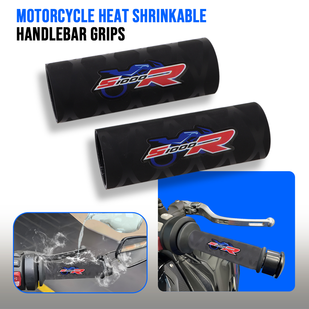 Handlebar Grip Heated - Motorcycle Heat-Shrink Handle Bar Grips Rubber